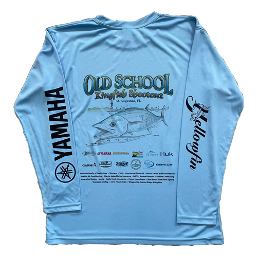 Youth Performance Fishing T-Shirt - Sail Fishing